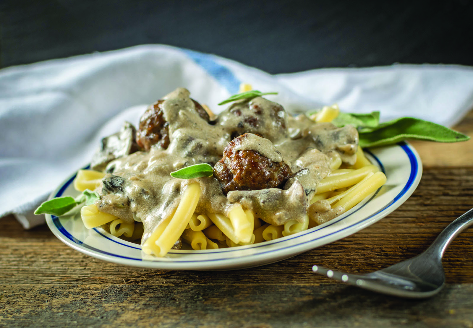 Beef Mushroom and Pasta | Recipe | LifeSource Natural Foods