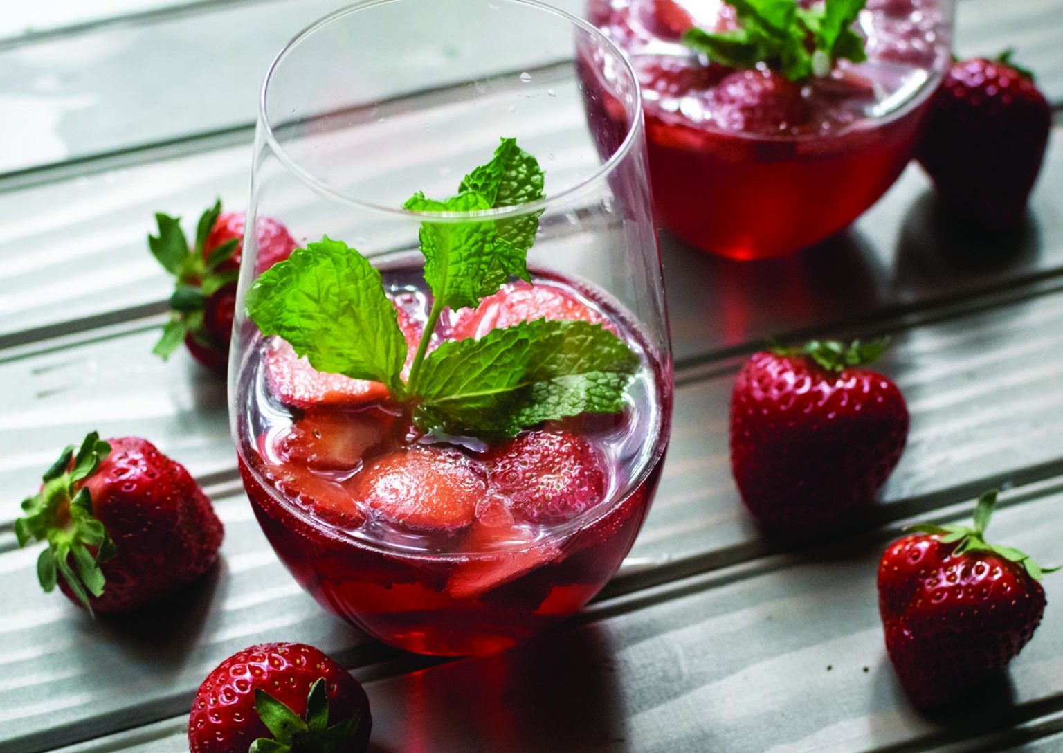 Strawberry Hibiscus Sangria | Recipe | LifeSource Natural Foods