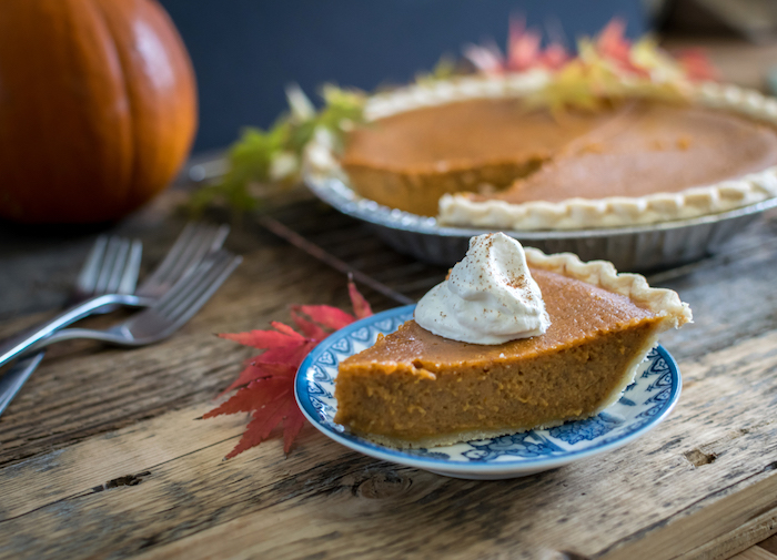 made from scratch pumpkin pie order now