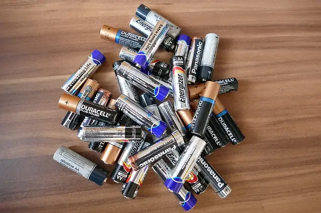 Pile of Batteries