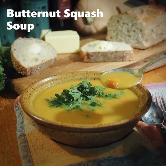 Butter Nut Squash Soup