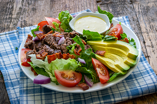 Burger Bowl Salad Recipe LifeSource