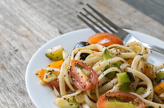 Poppyseed Summer Pasta | Recipe | LifeSource Natural Foods