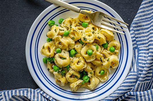 Pasta with Peas and Pesto | Recipe | LifeSource Natural Foods