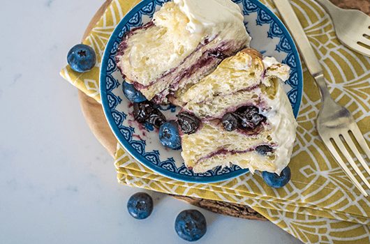 Blueberry Sweet Rolls