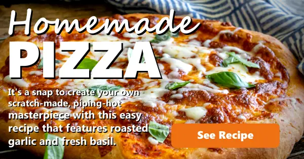Recipe Homemade Pizza