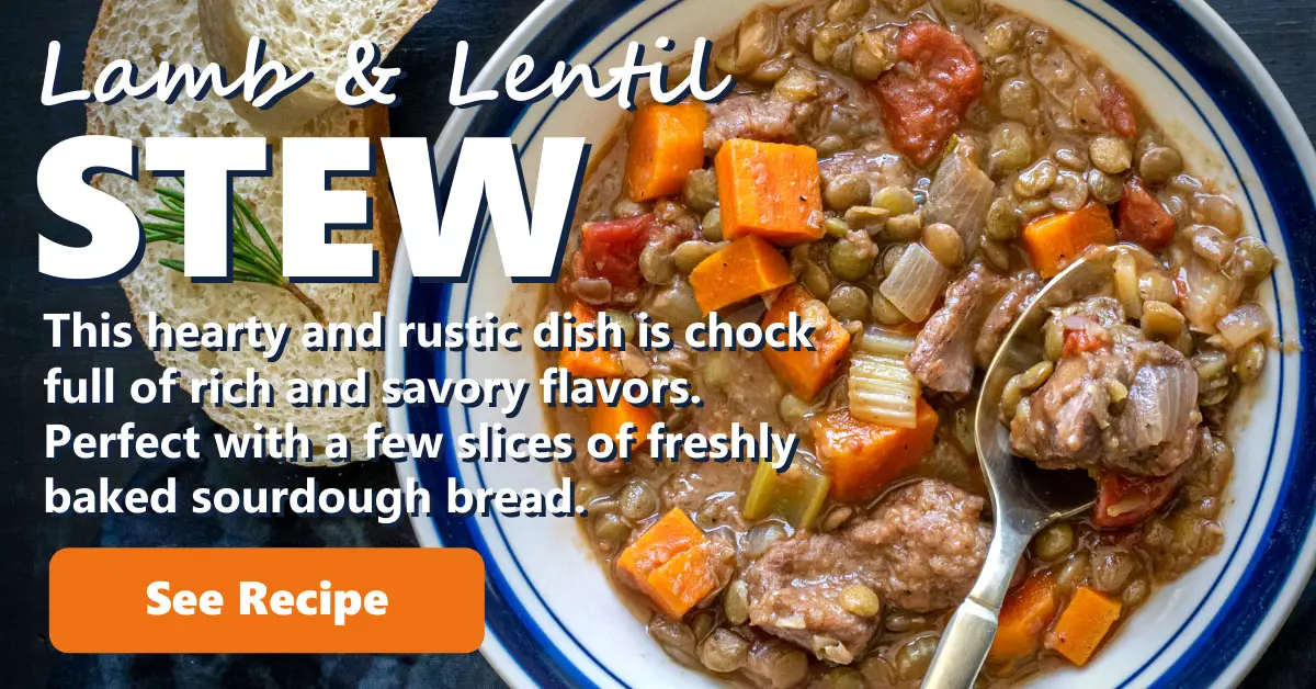 Lamb Stew With Lentils