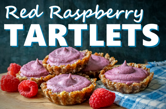 Raw Raspberry Tartlets