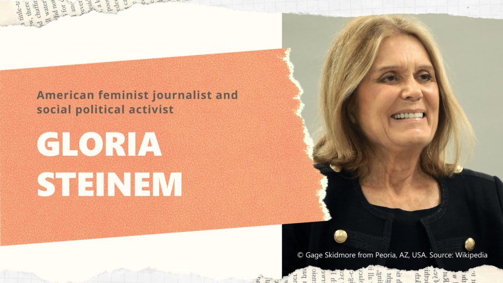 Gloria Steinem Portrait