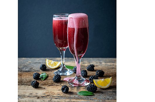 Blackberry Mimosas | Recipe | LifeSource Natural Foods