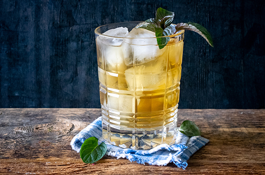 Iced Peppermint Nettles Cooler