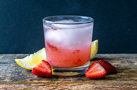 Strawberry Rhubarb Cocktail | Recipe | LifeSource Natural Foods