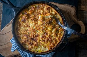 Herby Blue Hubbard Gratin