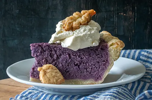 Purple Sweet Potato Pie