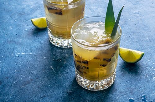 Pineapple Kombucha Mojito