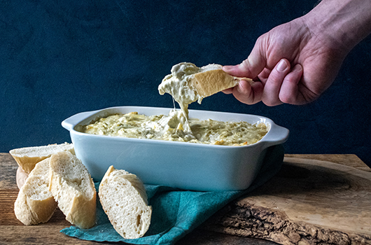 Baked Artichoke Dip - Recipes - LifeSource Natural Foods
