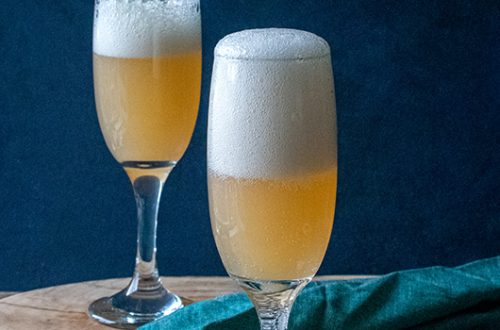 Lime Rose Mimosas