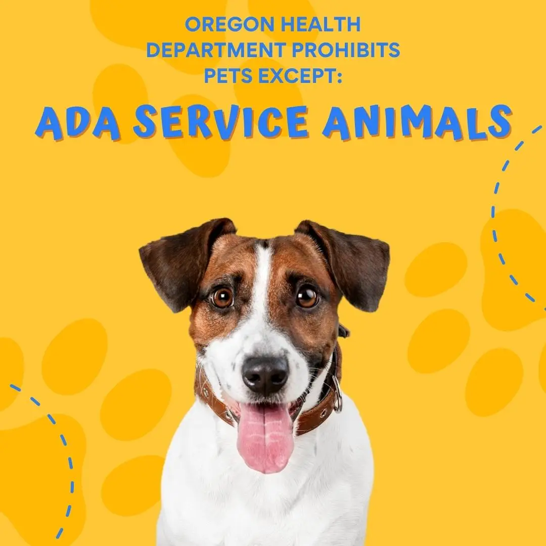 ADA Service Animals Welcome