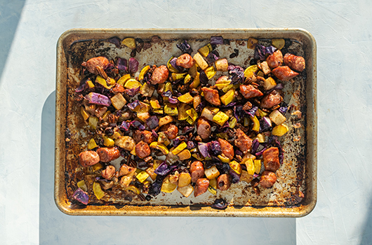 Roasted Squash and Sausage - Recipes - LifeSource Natural Foods