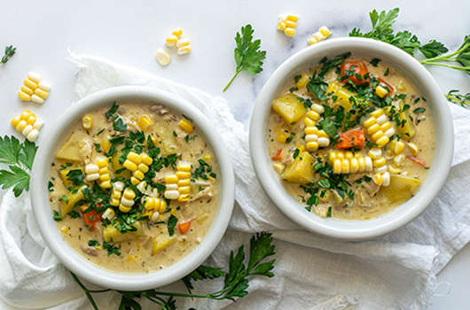 Chicken Corn Chowder - Recipes - LifeSource Natural Foods