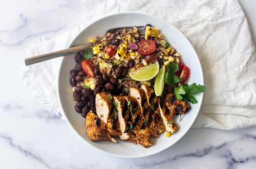 Chili Lime Quinoa Salad