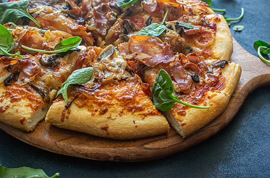 Rustic Prosciutto & Goat Cheese Pizza - Recipes - LifeSource Natural Foods