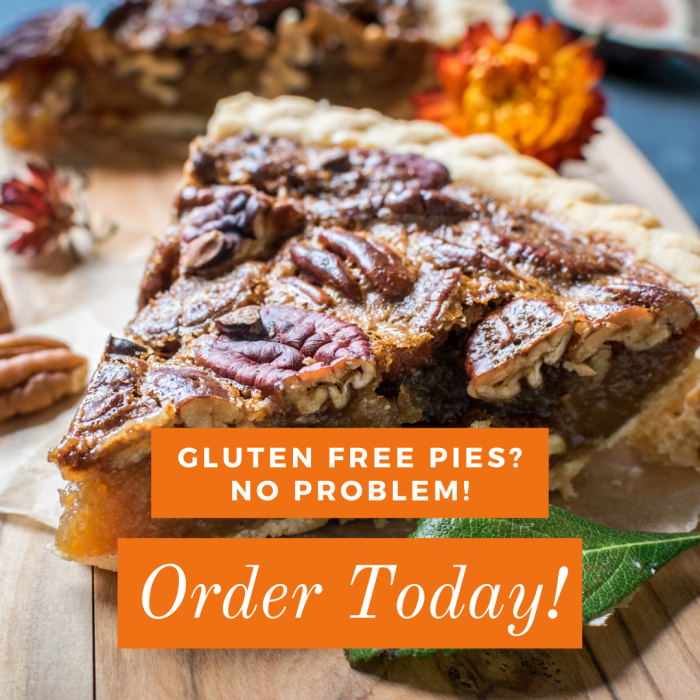 gluten-free pecan pies