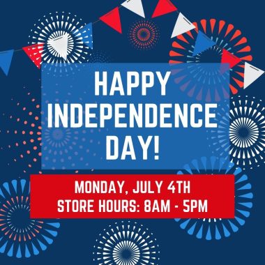 LifeSource Is Open 8 to 5 On July 4th.
